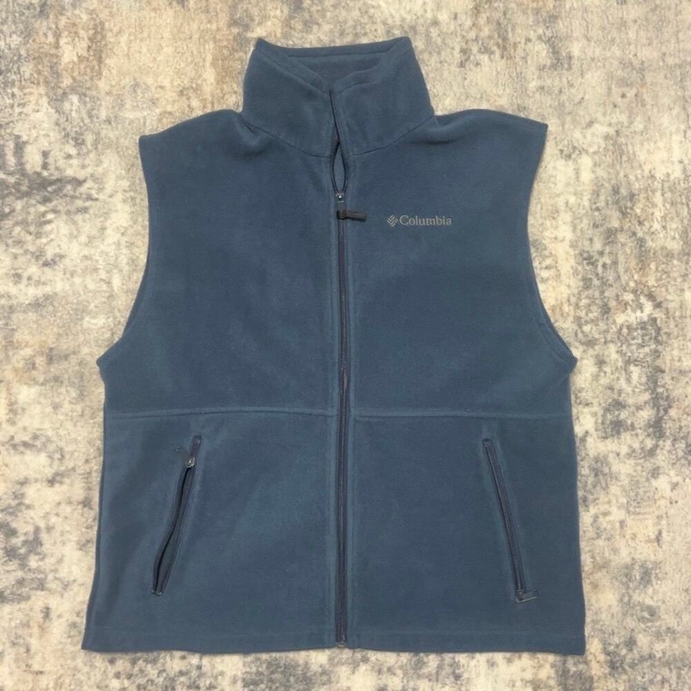 Columbia Blue Vest Size M